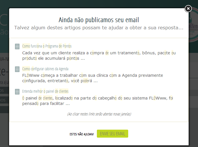 portal de atenção ao cliente!