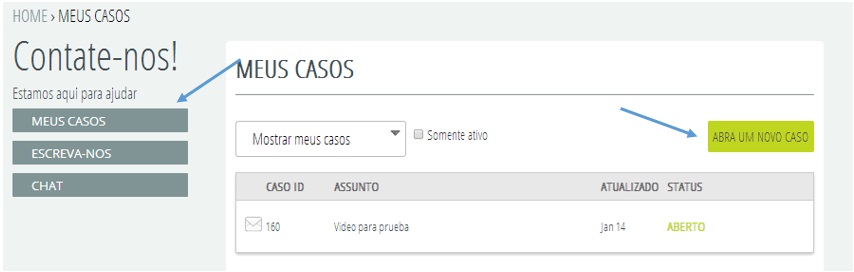portal de atenção ao cliente!