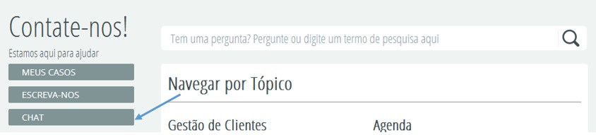 portal de atenção ao cliente!