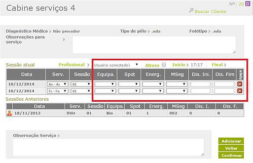 FLOWww - Confirmação de Agendamento com equipamento