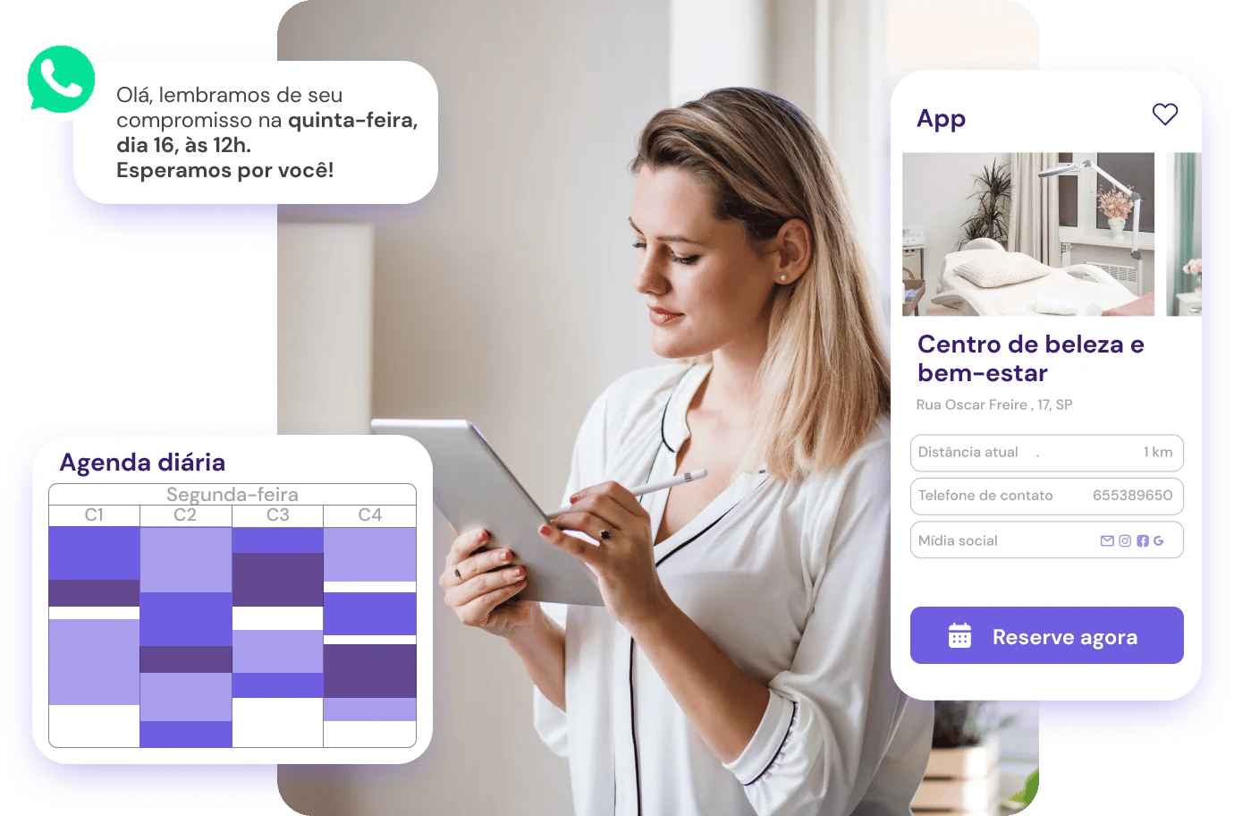 Software para centros de beleza e bem-estar