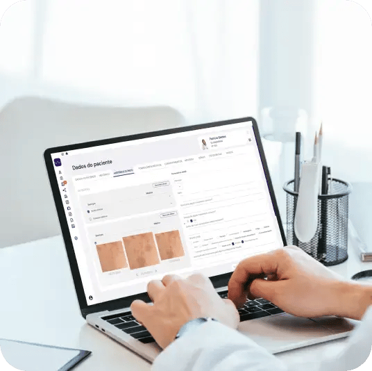 Registros de pacientes sempre atualizados e disponíveis com flowww