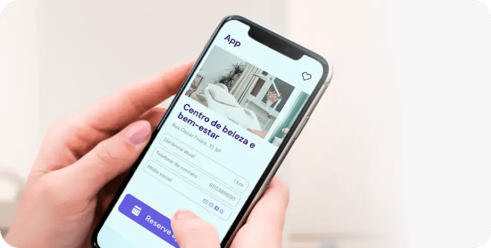 flowww app para seu centro beleza e bem-estar
